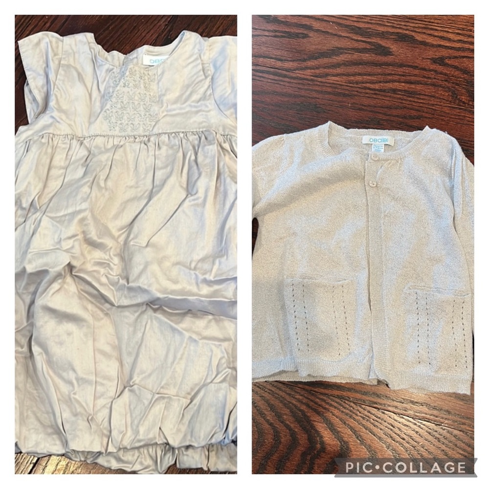 Brand new without tags Obaibi dress and sweater
